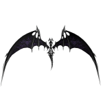 Lavender Heart Dragon Stalker Wings