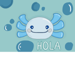 Ajolotes azules