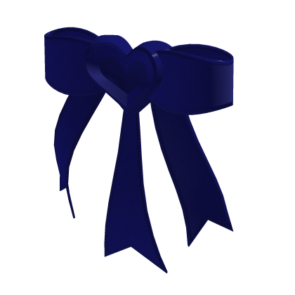 Blue Coquette Bow for Korblox