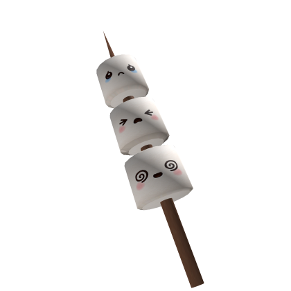 Marshmallow Kaomoji Stick Mouth Roblox item