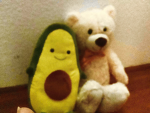 Meine Avocados und meine Teddys