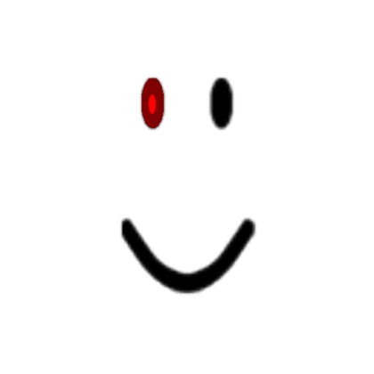 roblox default face but creepy Roblox decal