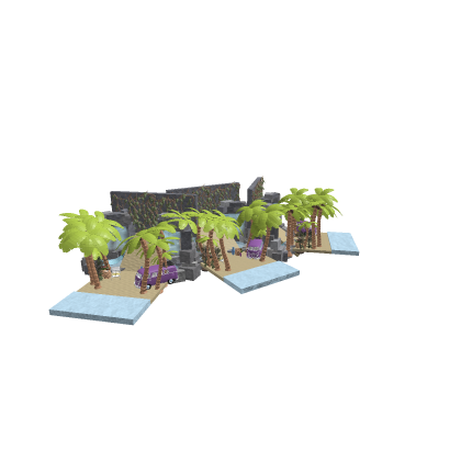 The beach for banner