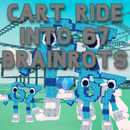 [NEW] CART RIDE INTO 67 BRAINROTS! 💎