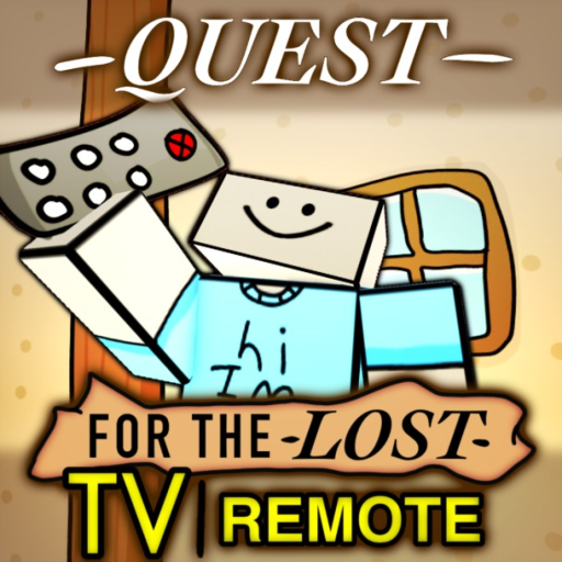 Quest for the Lost TV Remote official Roblox game thumbnail