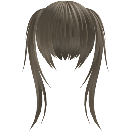 blonde wispy long pigtails scene hair 