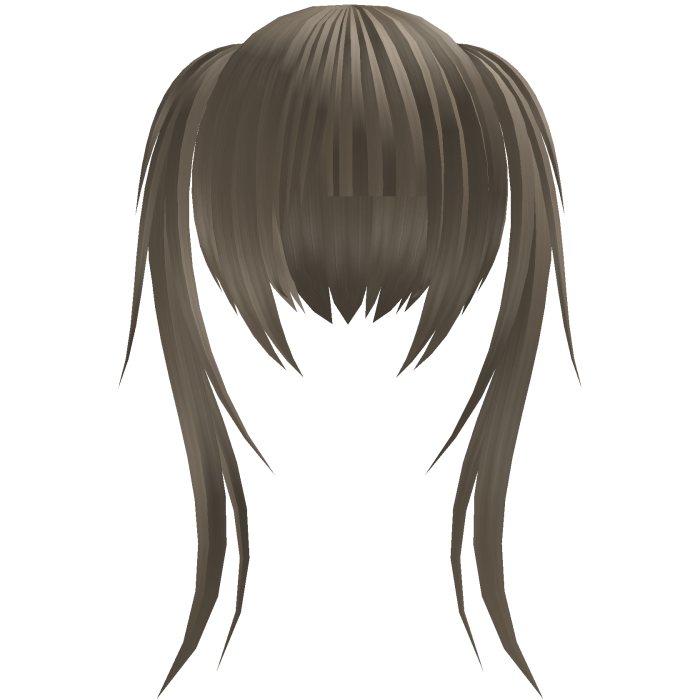 blonde wispy long pigtails scene hair 