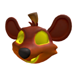 Chuck E. Cheese Pumpkin Head Accessory