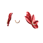 Moon Crystal Petals - Red