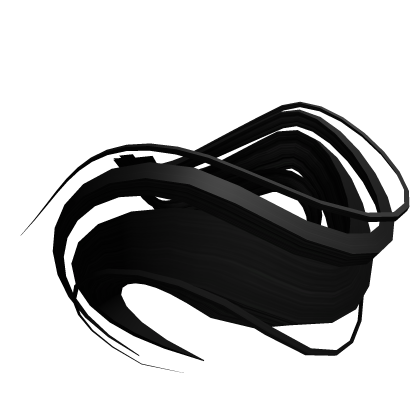 Long Flowy Black Tail Roblox item