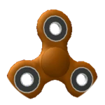 Pumpkin Spice Fidget Spinner