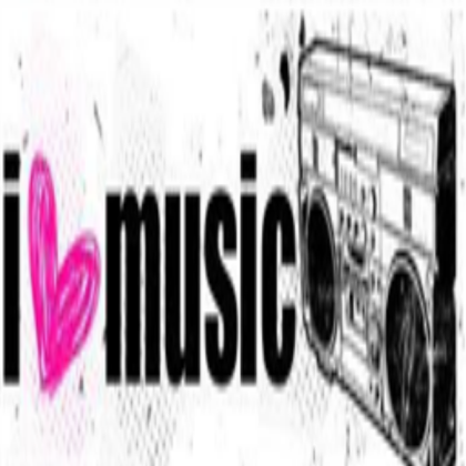 I Love Music #6 Roblox decal