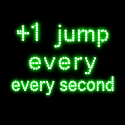 Every Second = +1 Jump!