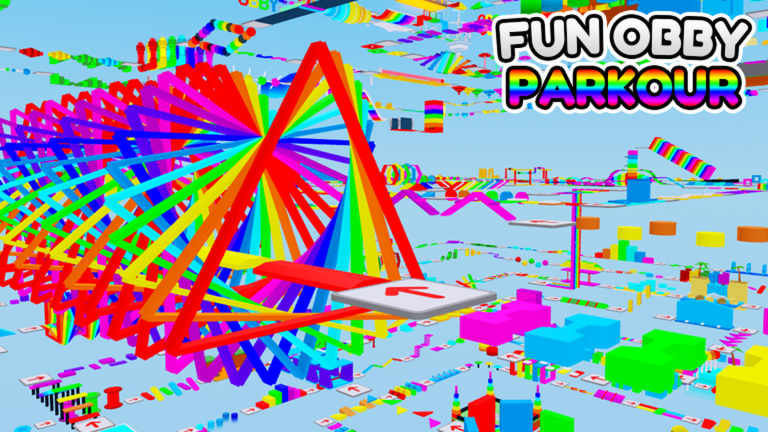 🌈 Fun Obby Parkour 🌟 525 Stages! artwork