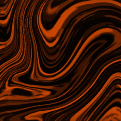 Orange Black Marbled Background