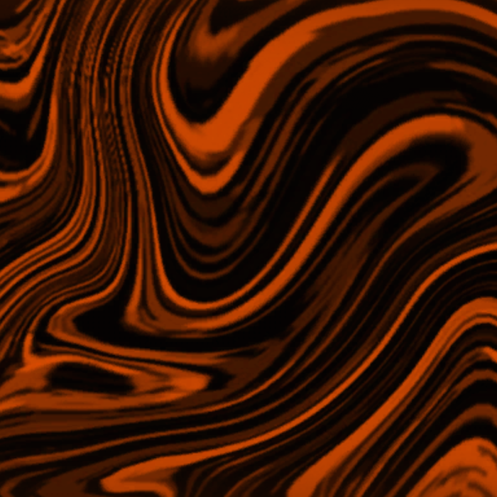 Orange Black Marbled Background