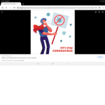 Let's try to destroy corona virus