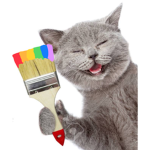 Painting Kitty!!