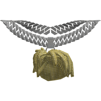 Gold Bacon Hair Chain Roblox item