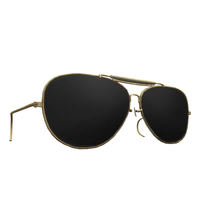Vintage Gold Aviator Sunglasses Roblox Item Rolimon s