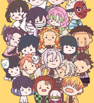 Demon slayer cosplayers group