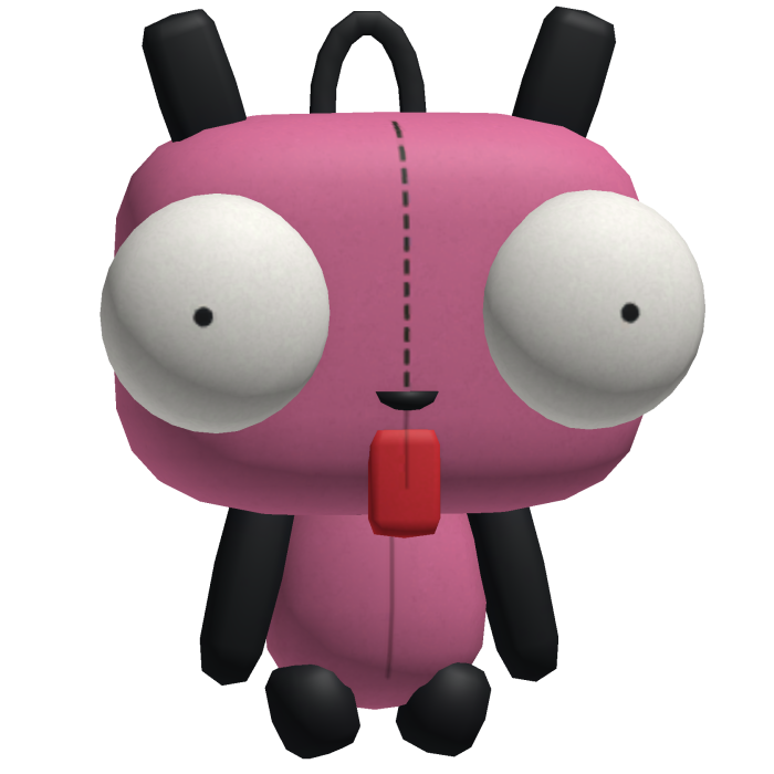 Pink Alien GIR Scene