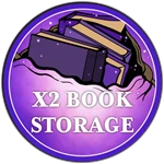[PRE-ORDER] X2 Book Storage