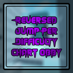 Reversed Jump Per Difficulty Chart Obby