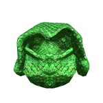 Green Diamond Assassin Hood and Mask