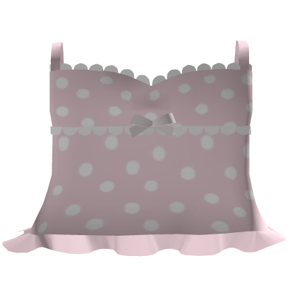 polka dot cutecore kawaii pink dress