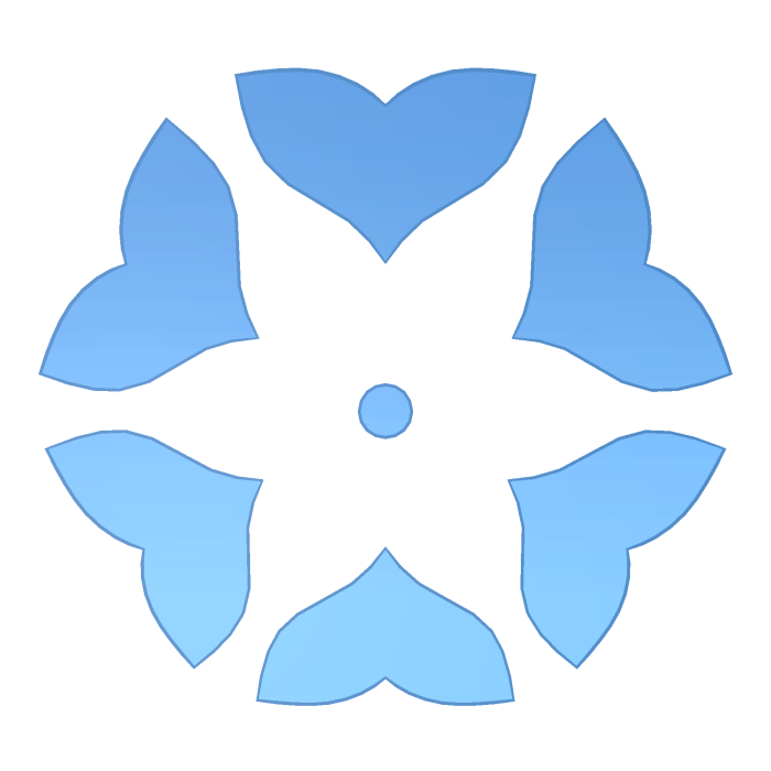 Blue Fish Tail Halo - Kotone