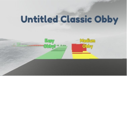 Untitled Classic Obby [Alpha]