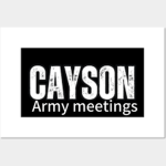 Cayson Army Meetings