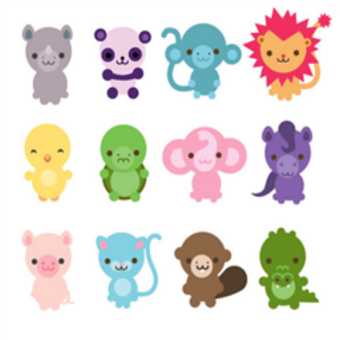 cute animals Roblox decal