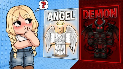 Would You Rather: Angel vs Demon Outfit Tower!