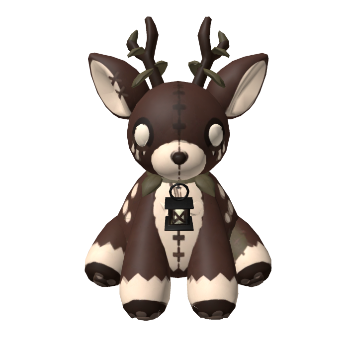 Haunted Woodland Deer Plush Backpack