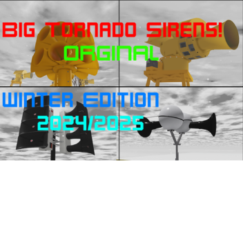 FIXED! Big Tornado Sirens.