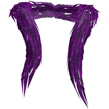 Dark Purple Victorian Boa Neck Scarf