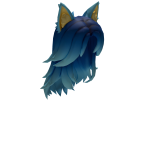 blue cat hair