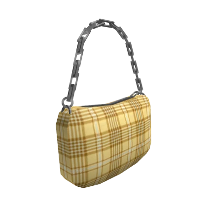 Yellow plaid purse 2025