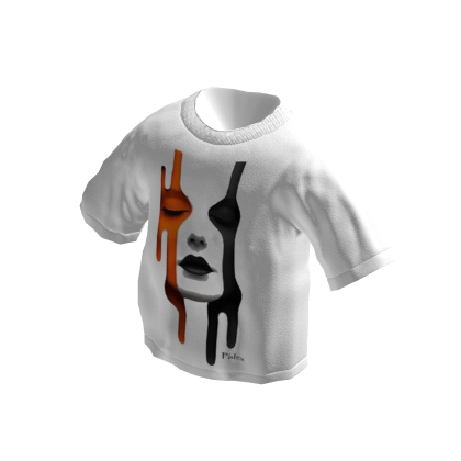 MJ - Boxy Tshirt Lady Face