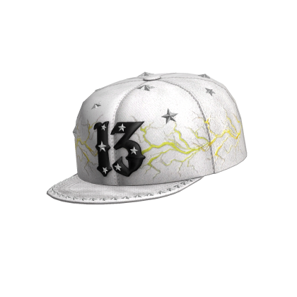 White Streetwear Cap Roblox item