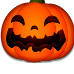 The jack o lanterns
