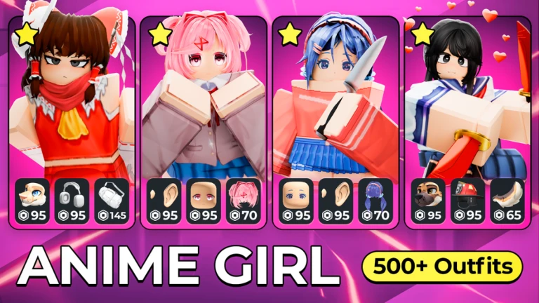 Guide Top Anime Girl Roblox Avatars and Games 2024