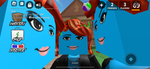 Blue block heads