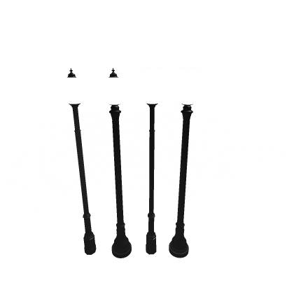 Typical Ornate Street/Sidewalk Lights