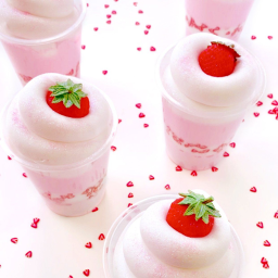 jelly with ice n top