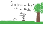 Somewhat of a studio, by someone