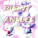 burnt ankles
