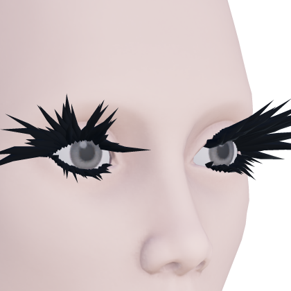Spiky Long Goth Lashes